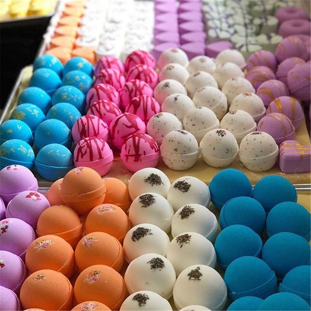 Горячая продажа Дешевые частные этикетки ручной работы Colorant Bubble ванная комната натуральные веганские органические cbd Ванна бомба