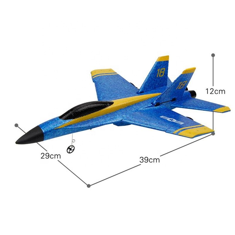 Wholesale Fx828 Epp Foam Hornet Fighter 2.4G Remote Control Glider Model 2Ch Electric Airplane Toy Children'S Gift