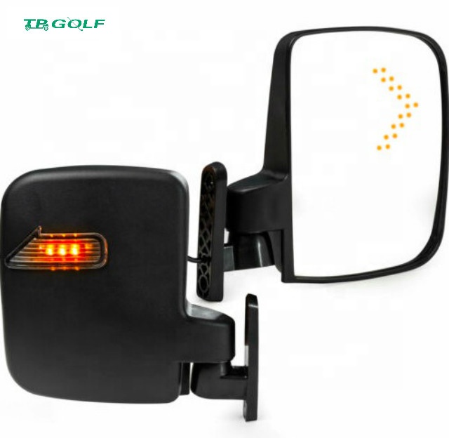 Universal Golf Cart Side Mirrors For EzGo Club Car Accessories Side Rear View