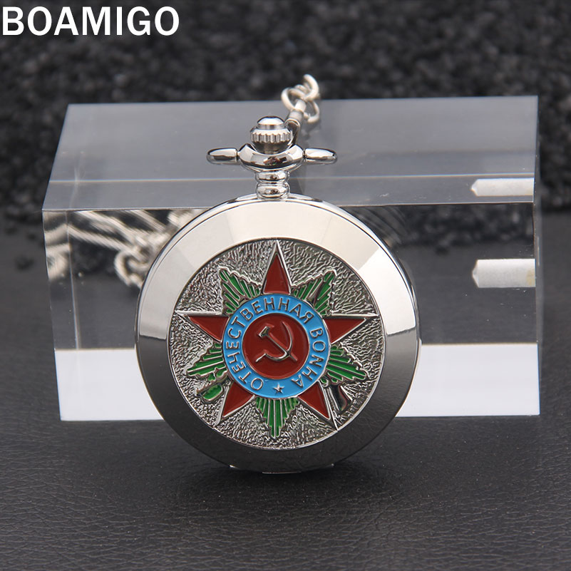 Мужские наручные часы BOAMIGO, серебристые наручные часы с подвеской в стиле милитари