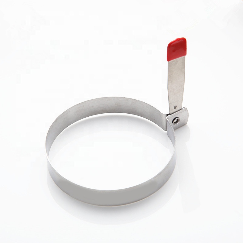 Frying Egg Tool Stainless Steel Round Gold Ring Silicone Fried Egg Mold