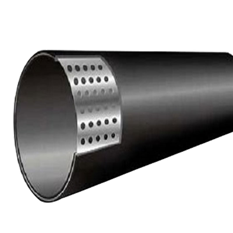 Лидер продаж в Китае, стальная сетка, скелет, пластиковая труба, hdpe, дренажная труба для трубопровода сточных вод
