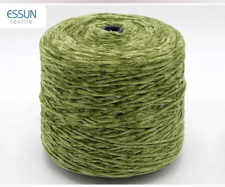 0.8nm 2.2nm 3.5nm 4.5nm 6nm 100% Acrylic soft Chenille Yarn for knitting and weaving