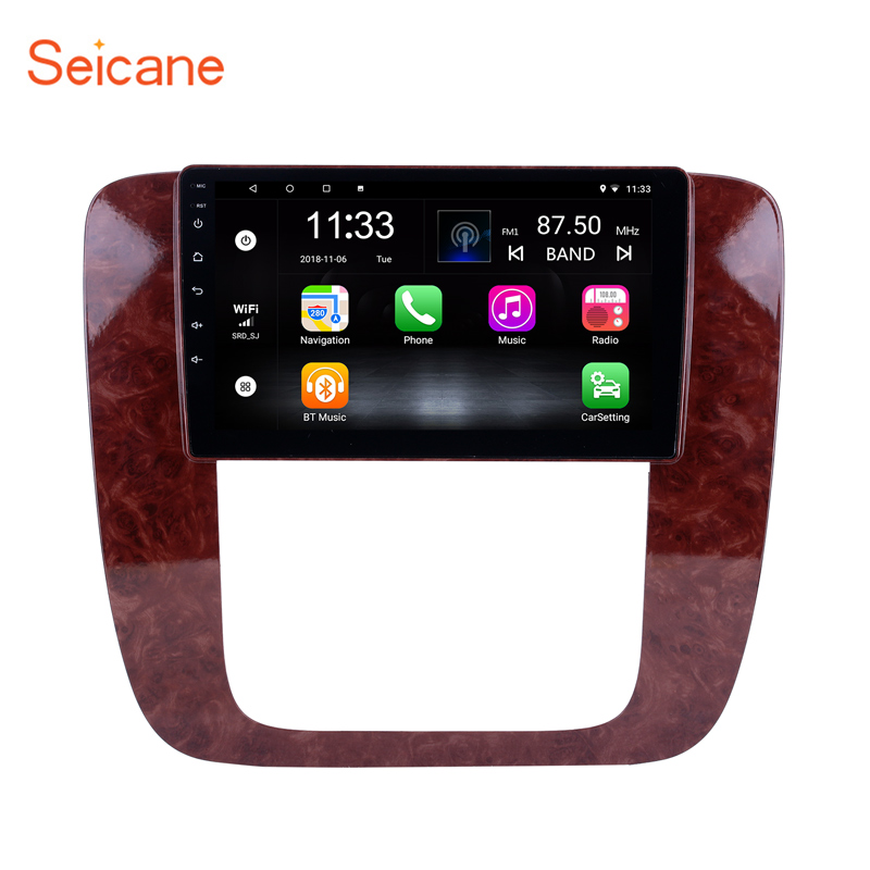 Android 9,1 9 дюймов GPS навигации радио для 2007-2012 GMC Юкон/Acadia/Tahoe Chevy Chevrolet Tahoe/Дачная Buick анклав
