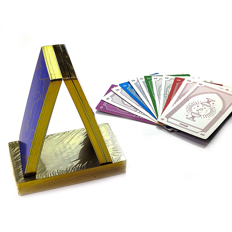 Factory Direct Sales High Quality Paper Playing Card Custom Tarot Cards Deck Printing With Guidebook