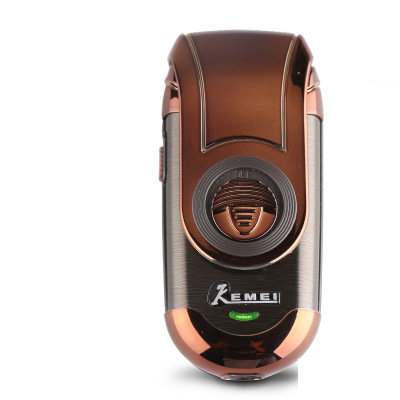 Kemei-Q788 электробритва 3D Двойная плавающая перезаряжаемая Бритва для бороды возвратно-поступательная бритва Kemei