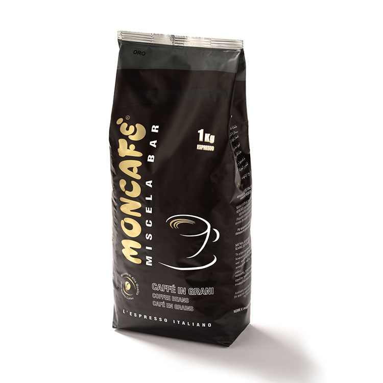Professional Coffee Beans Supplier - Premium Italian The Coffee Roasted Beans Roasted 1 Kg - Bar Blend ORO