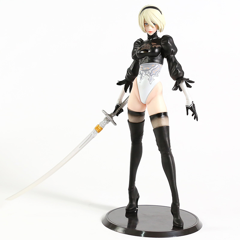 Nier Automata YoRHa No.2 тип B 2B ПВХ фигурка Коллекционная Фигурка модель игрушка