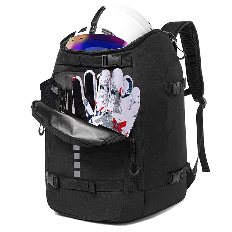 Hot Selling Ski Boot Bag Ski Boot Travel Backpack 50L Large Capacity for Helmet Snowboard