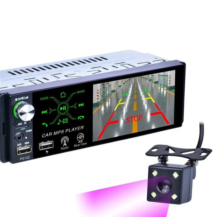 P5132 1 Din Full HD цифровой автомобильный MP5-плеер на заказ