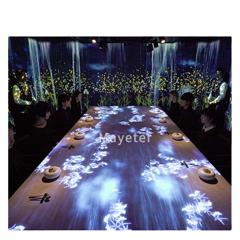 3D Holographic Display Projector Hologram Movable Interactive Projection Mapping projector