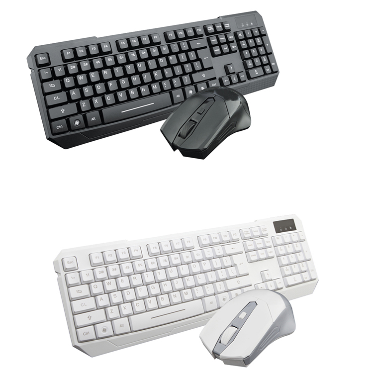 Keyboard Mouse Set Gaming Game USB Wireless Keyboard Mouse Set Gamer Keyboard