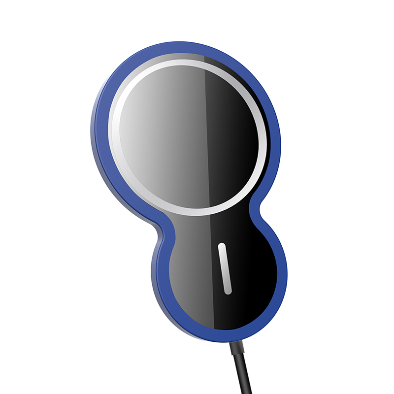 New Arrival 15W USB-C 360 Degree Adjust Phone Holder Smart Magsafe Car Wireless Charger
