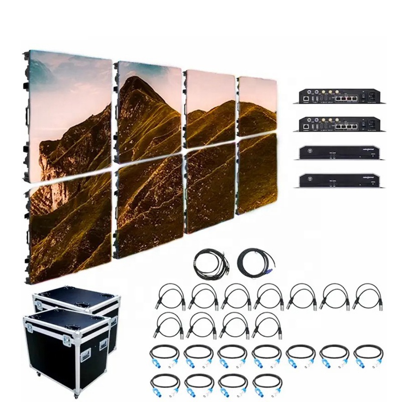 Video Wall Complete System p3 Ecran Geant Led Prix Advertising Boards Ledwall Screen Mobile Ad Indoor Displey Advertising Boards