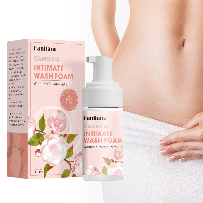 Private Label Camellia Vaginal PH Balance Yoni Wash Feminine Hygiene Care Intimate Vagina Foam Wash