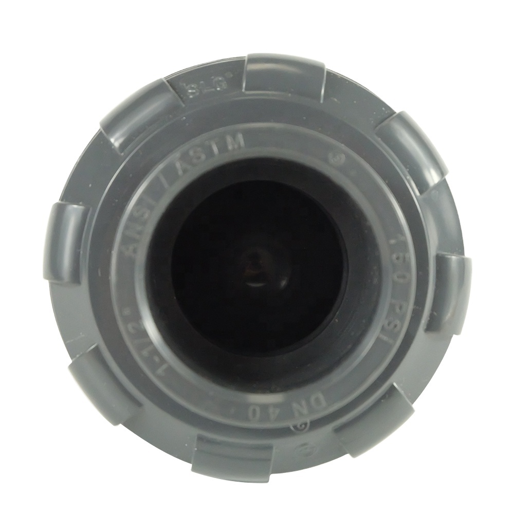 Plastic UPVC PVC-U PVC Non Return Non-Return Ball vertical Check Valve