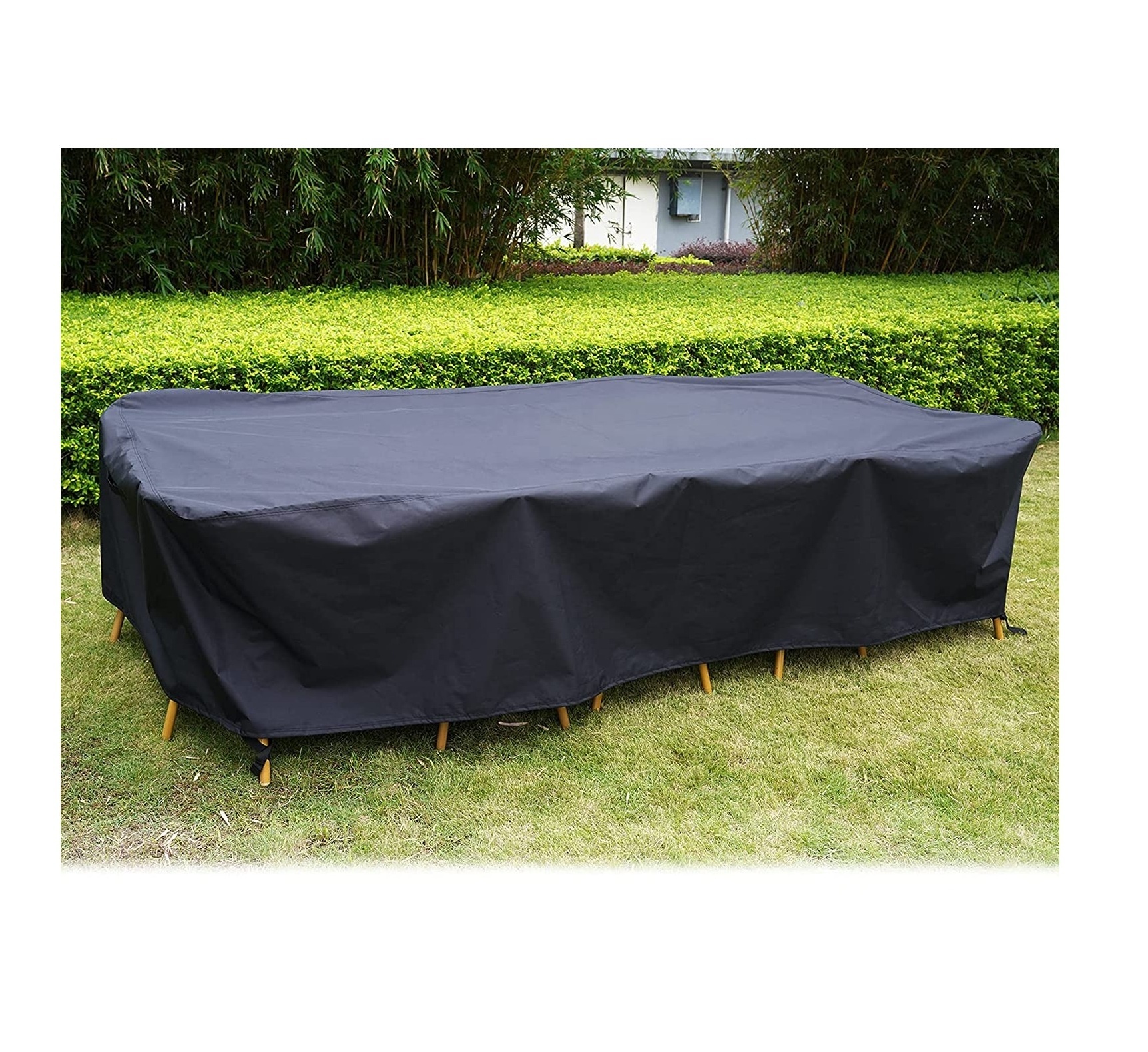 Outdoor Furniture Cover Large Size Rectangular Waterproof Patio Cover Heavy-duty Durable Oxford Fabric Windproof Table Chair set