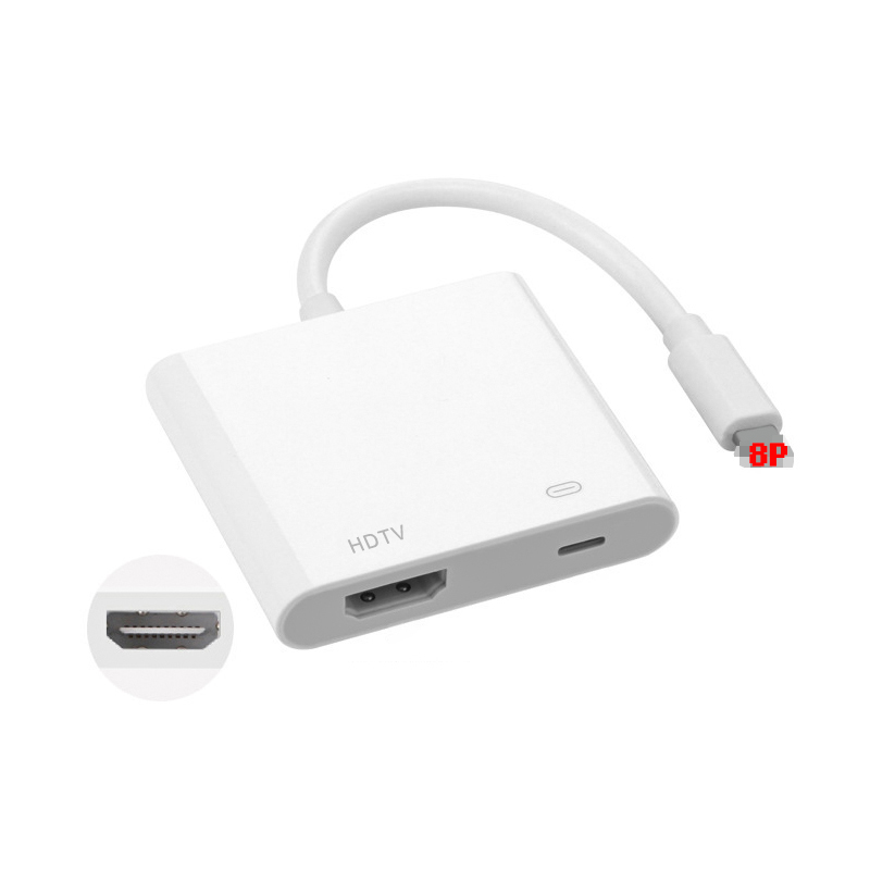 Аксессуары для зарядного устройства HDTV к HDTV 1080p компьютерный кабель Usb зарядный кабель сплиттер для Iphone 2 в 1 адаптер