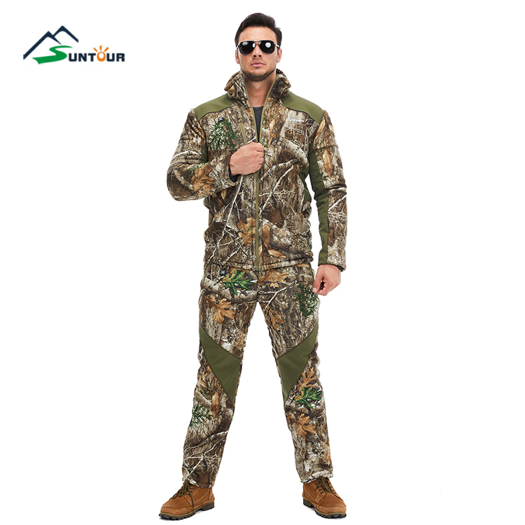 Direct Selling USB Electric Heating Warm And Cold Proof Outdoor Sports Hunting Camouflage Jacket