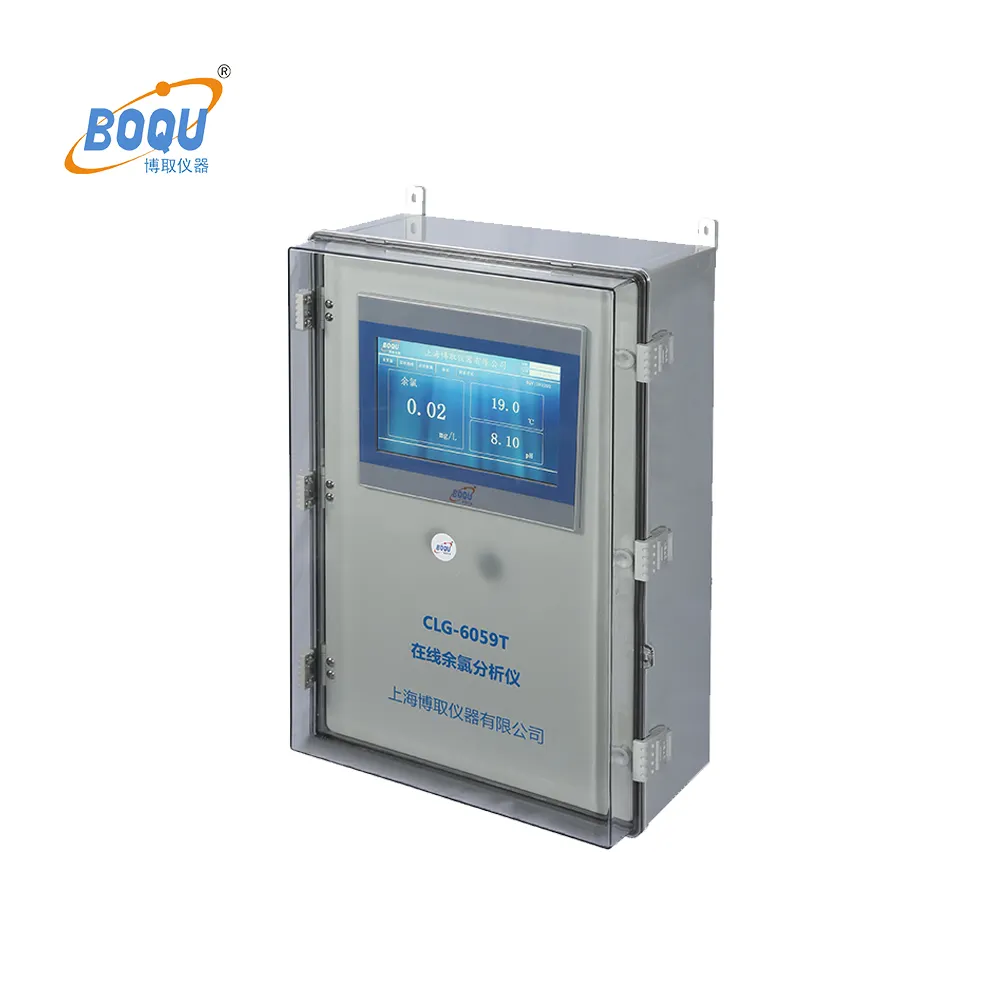 Boqu Clg-6059-T Online Integrated Moel Measuring Clear Water Free Chlorine Meter