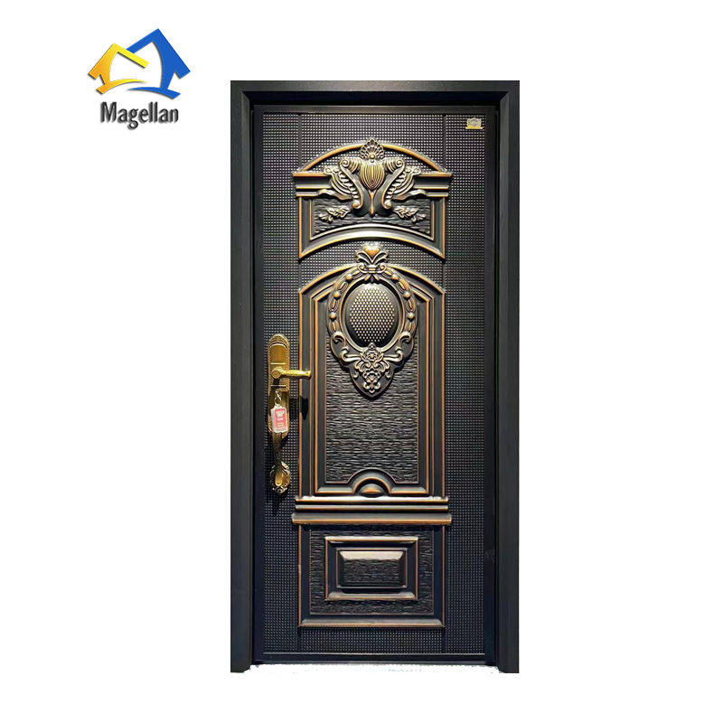 Magellan Factory Powder Coated Steel Door Security System Customized White Color Anti-theft Wholesale