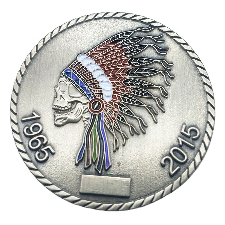 Customizable India 1910 Europe Gold Plated Silver Brass Antique Coins For Collection