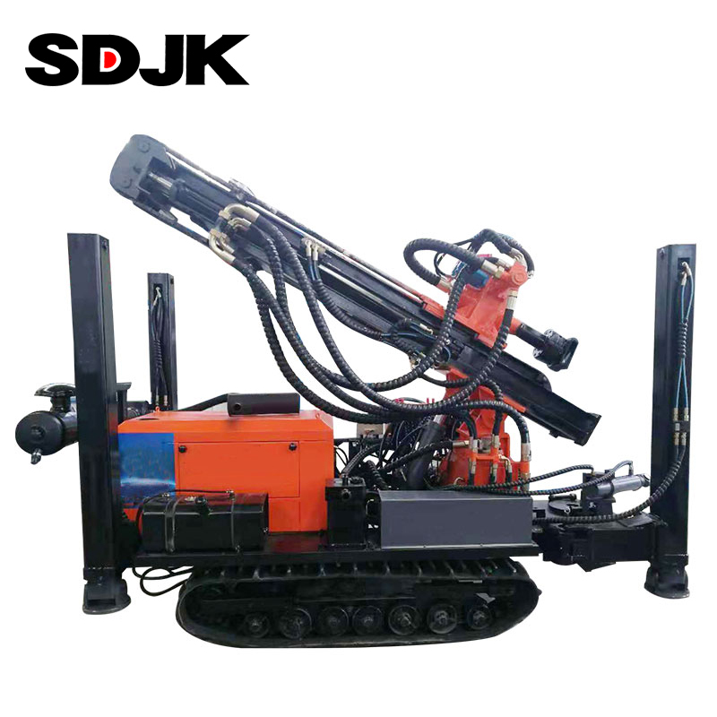 JK-DR180 дешевая цена по прейскуранту завода для гидравлического роторного 180 м Мини буровая установка для бурения скважин на воду для бурового раствора