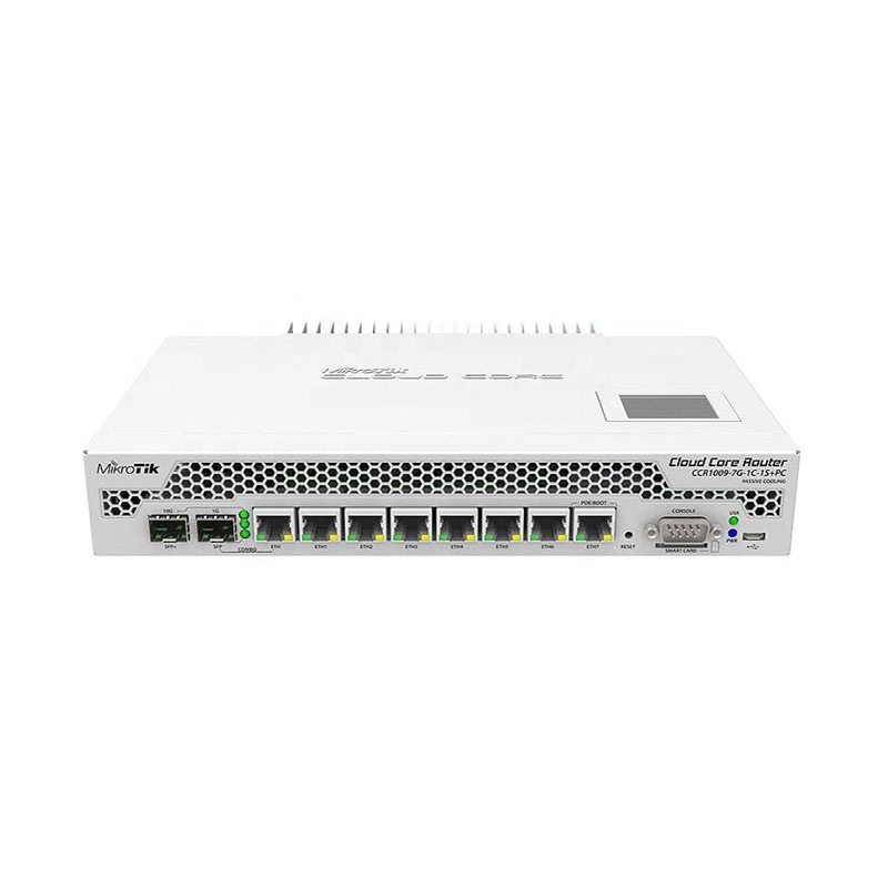 MikroTik CCR1009-7G-1C-1S + PC Cloud Core маршрутизатор CCR1009-7G-1C-1S + PC