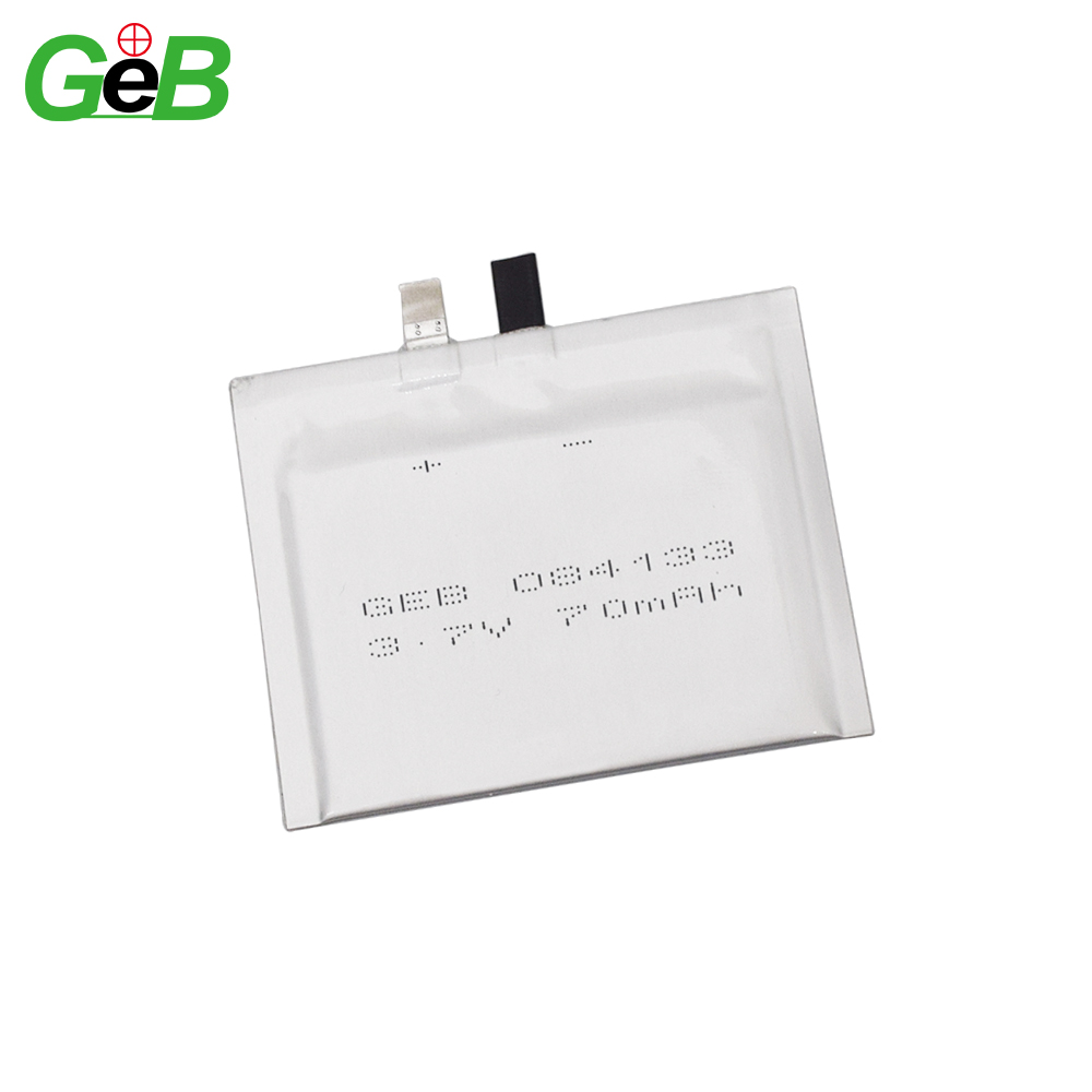 Хорошее качество lipo литий-полимерные батареи GEB084133 3,7 v 70mah аккумуляторная батарея для смарт-карт