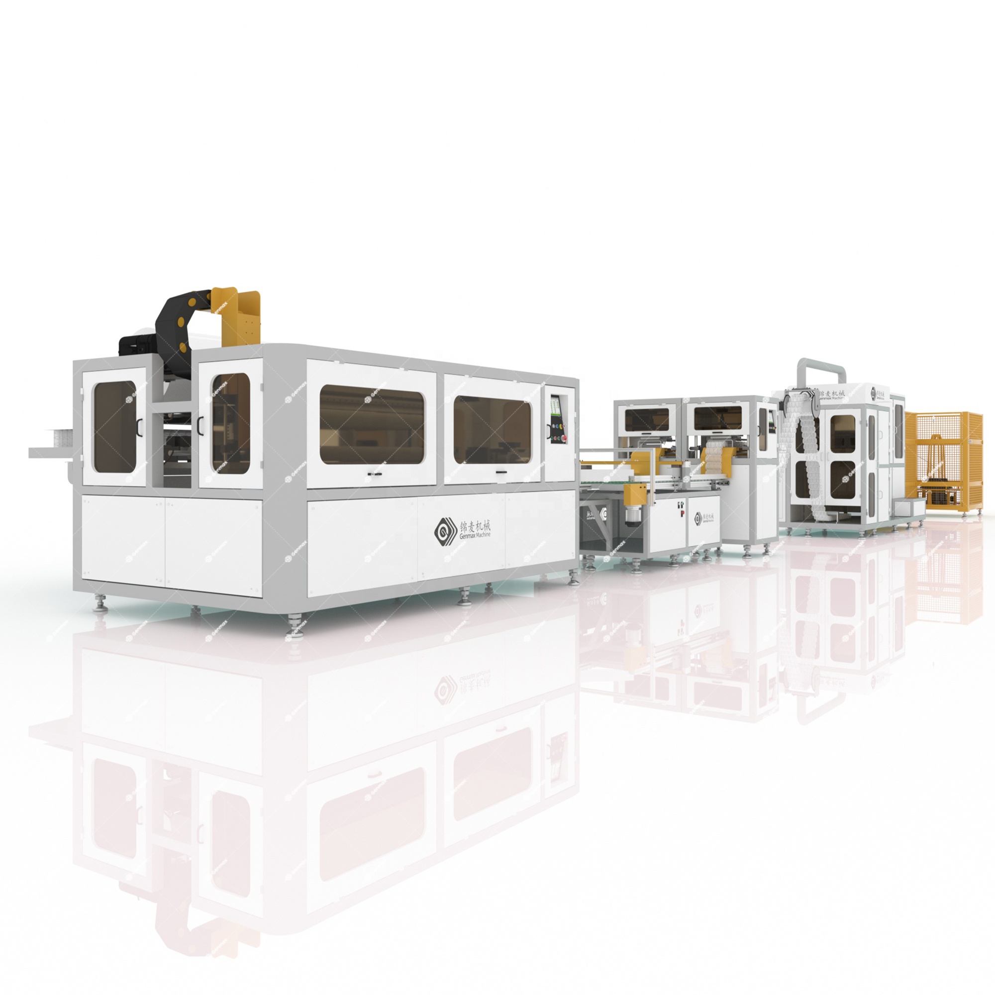 MX100-1x1 GENMAX полностью автоматическая высокоскоростная машина для производства пружинных линия машины высокой производительности с сертификатом CE
