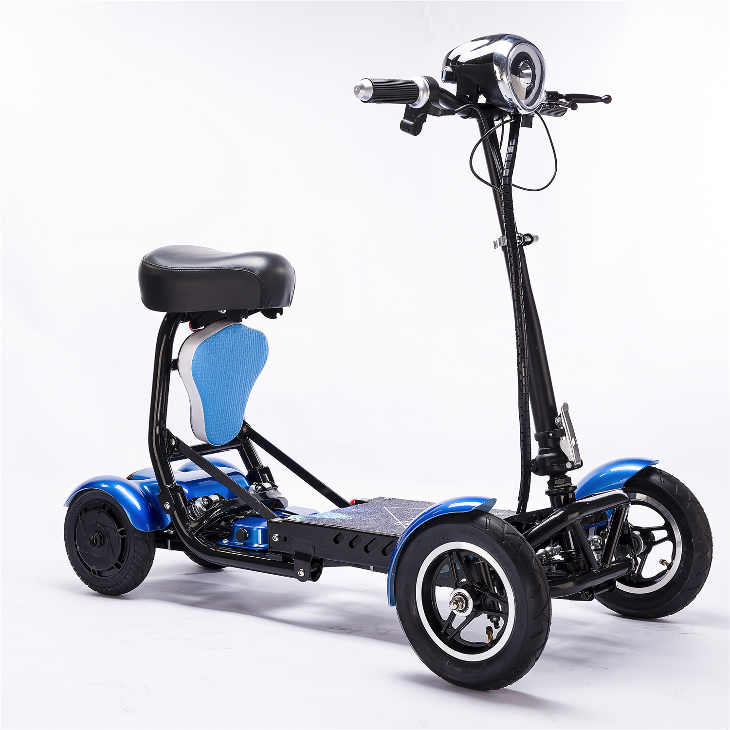 Мощный складной электрический взрослый opklapbare scootmobiel для пожилых людей и людей с ограниченными возможностями, 4-колесный скейтборд, е-мопед скутер с Цена по прейскуранту завода-изготовителя