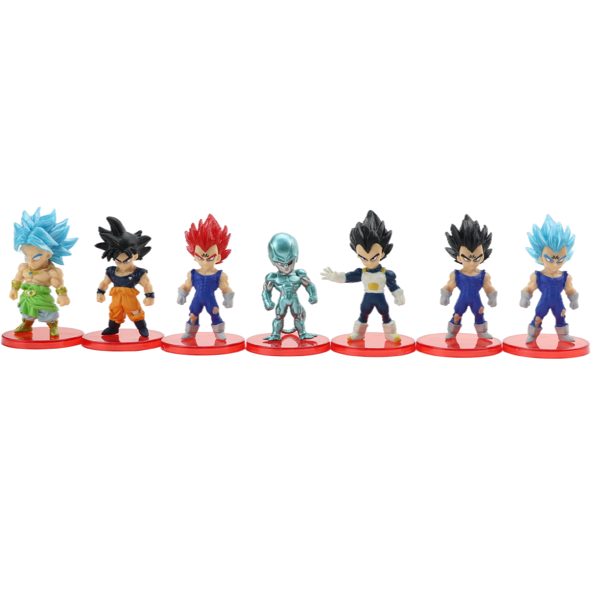 Оптовая продажа 21 шт. dragon-ball Z фигурки героев Комплект Игрушка «Dragonball» шарики набор гель-лаков