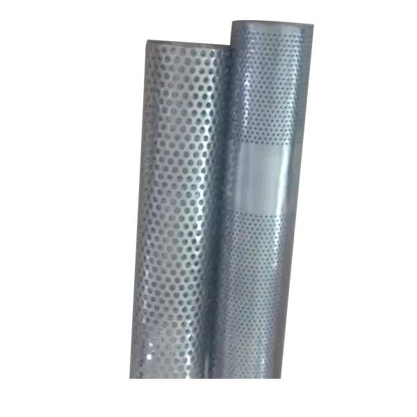 Stainless steel metal 8" perforated filter cylinder pipe tube for automobile exhaust muffler system
