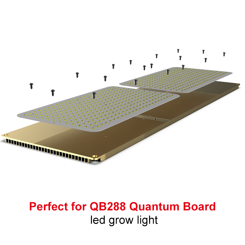 aluminum heat sink lm301b lm301h led grow light qb288 board flat qb diy pcb heatsink