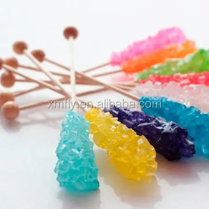Fancy Wedding Candy Crystal Rock Stick Lollipop Candy