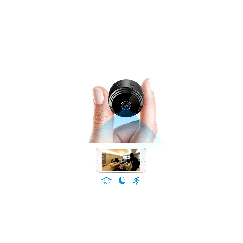 Скрытая шпионская мини-камера HD 1080P с Wi-Fi, беспроводная камера A9, камера безопасности, домашняя цифровая камера тишины