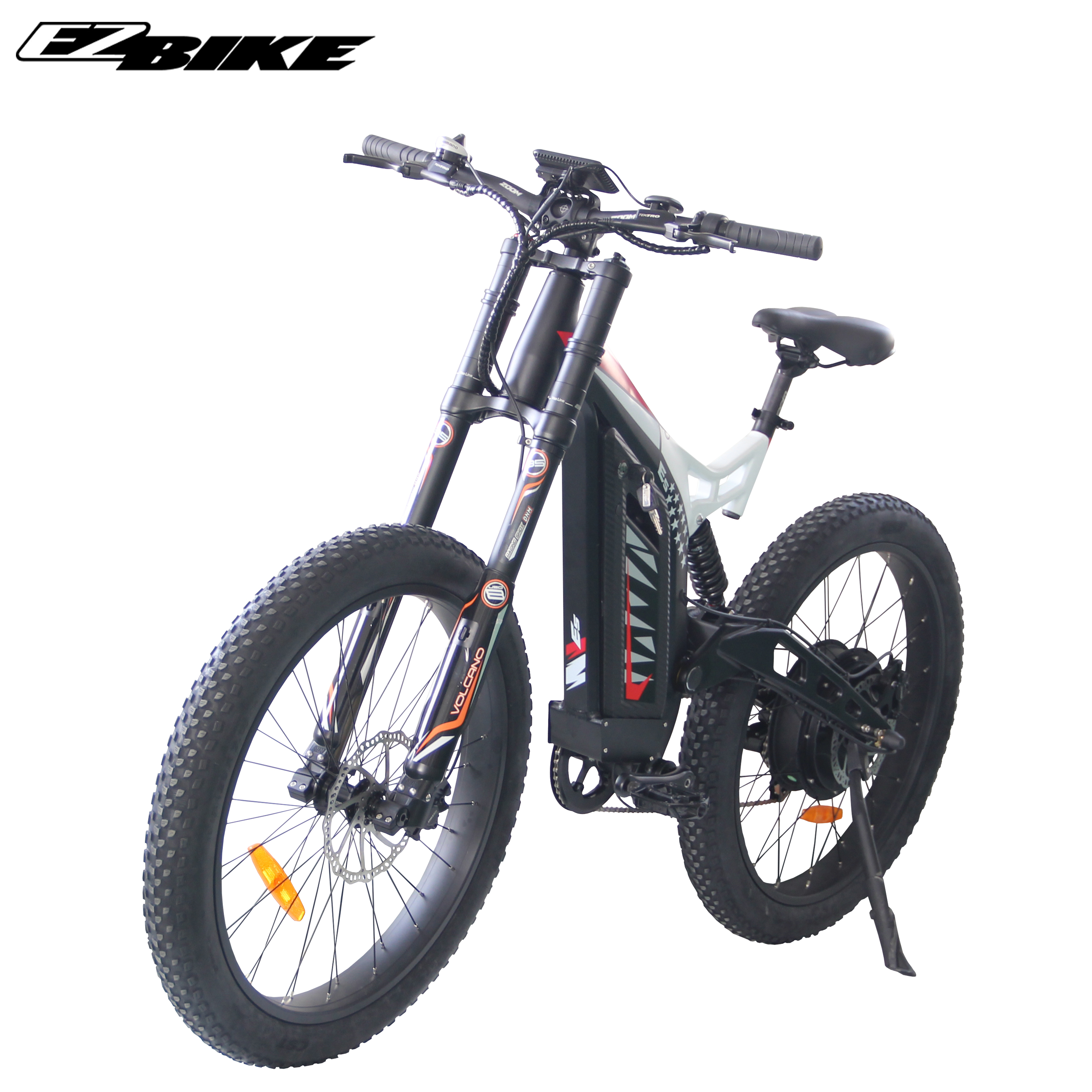 Новая модель тяжелого горного велосипеда 26 ''с полной подвеской 48v 14.5ah mtb 1500w горный электровелосипед