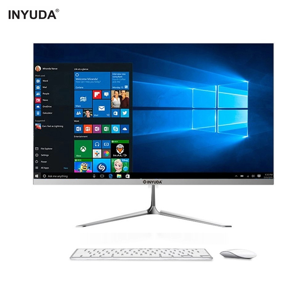 Лучшая цена, школьный офис, процессор AIO Core i7 i5 i3, все в одном, ПК, игровой компьютер