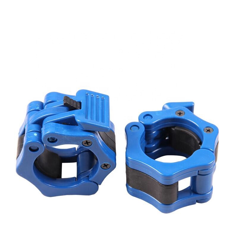 Durable, cheap, cost-effective fitness equipment barbell bar collar Custom color logo size barbell bar collar clamp buckle
