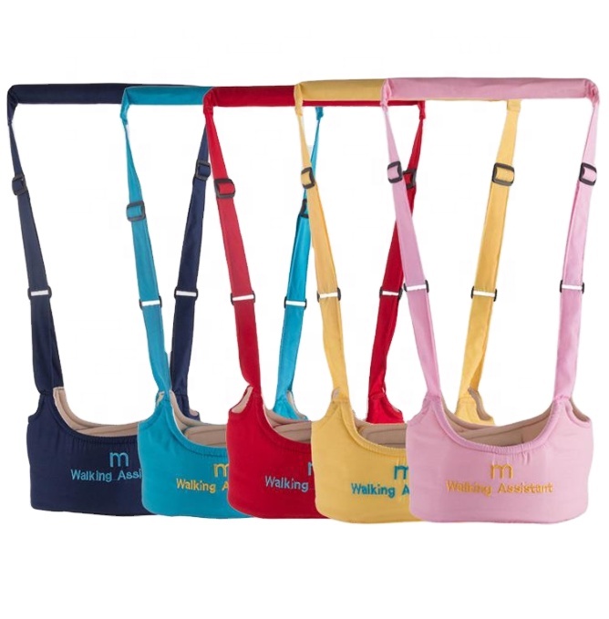 Cotton mesh composite fabric baby Walk Learning Helper 8-18 months baby leash for walking Autumn winter vest basket type