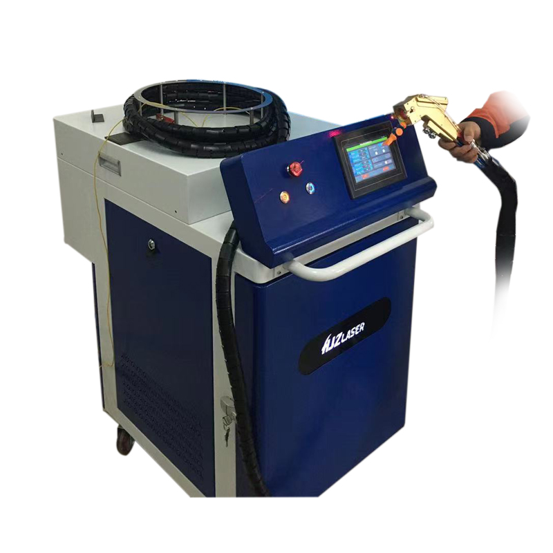 Hand-held Laser Cleaning Machine 100w Rust Removal Laser Cleaner Backpack