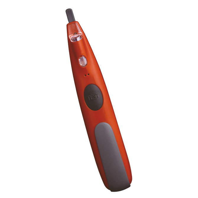 Mini electric current voltage tester with adjustable sensitivity