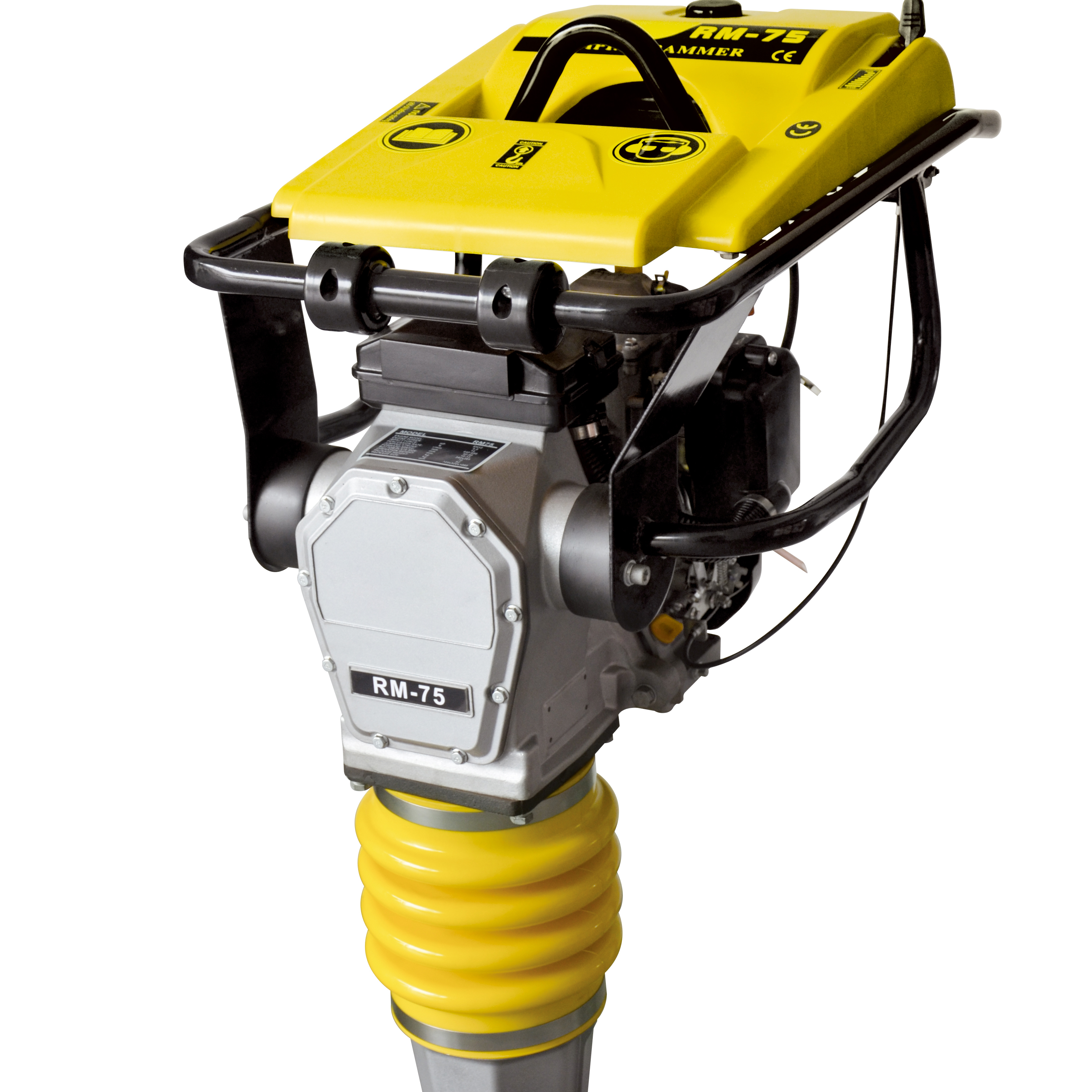 RM75 Tamping Rammer с бензиновым двигателем Mikasa Robin, вибрирующий rammer Eh12, Строительная техника