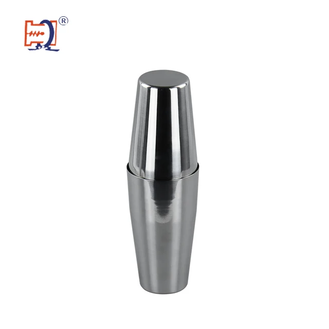 Stainless Steel Commercial Bar Boston Shaker Low Price Bacardi Bar Tools Boston 18&28 oz Shaker Luxury Bar Set