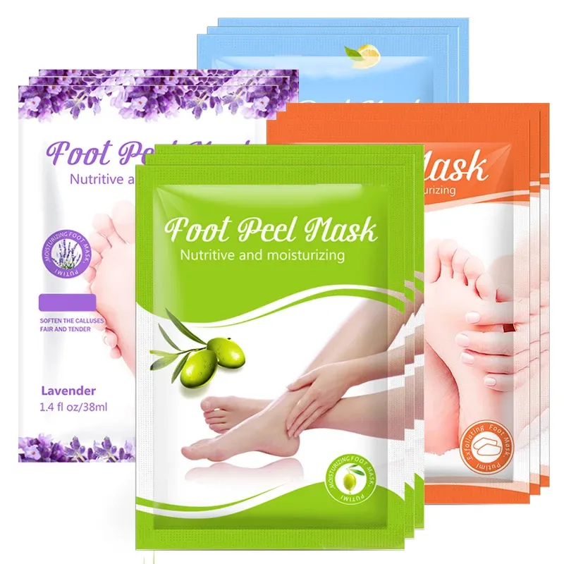 private label peel Moisturizing foot skin care nourish Whitening foot cream Exfoliating Skin rejuvenation foot mask