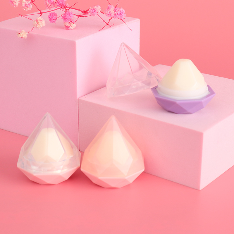 New 2024 Custom private label vegan butter pink vaseline tinted round egg lips balm ball