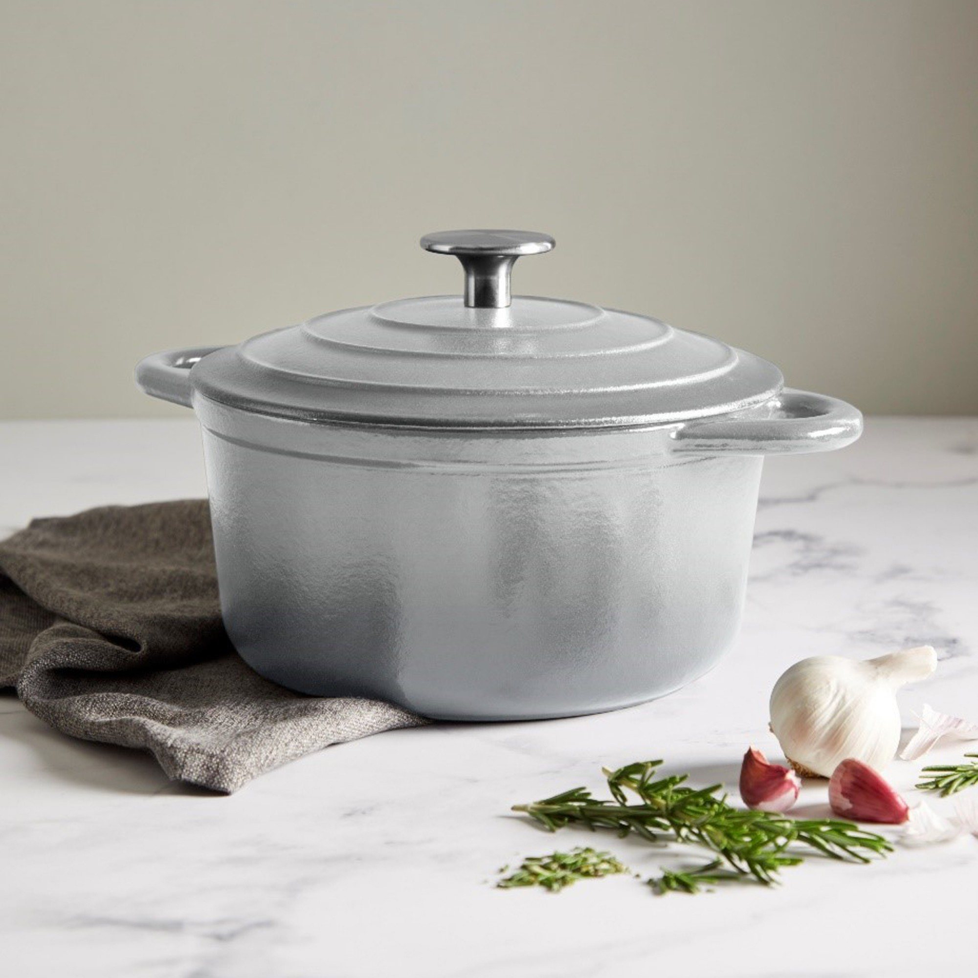 kitchen cooking dutch oven cast iron pot 30cm large capacity cast iron casserole made in china enamel cast iron cookware