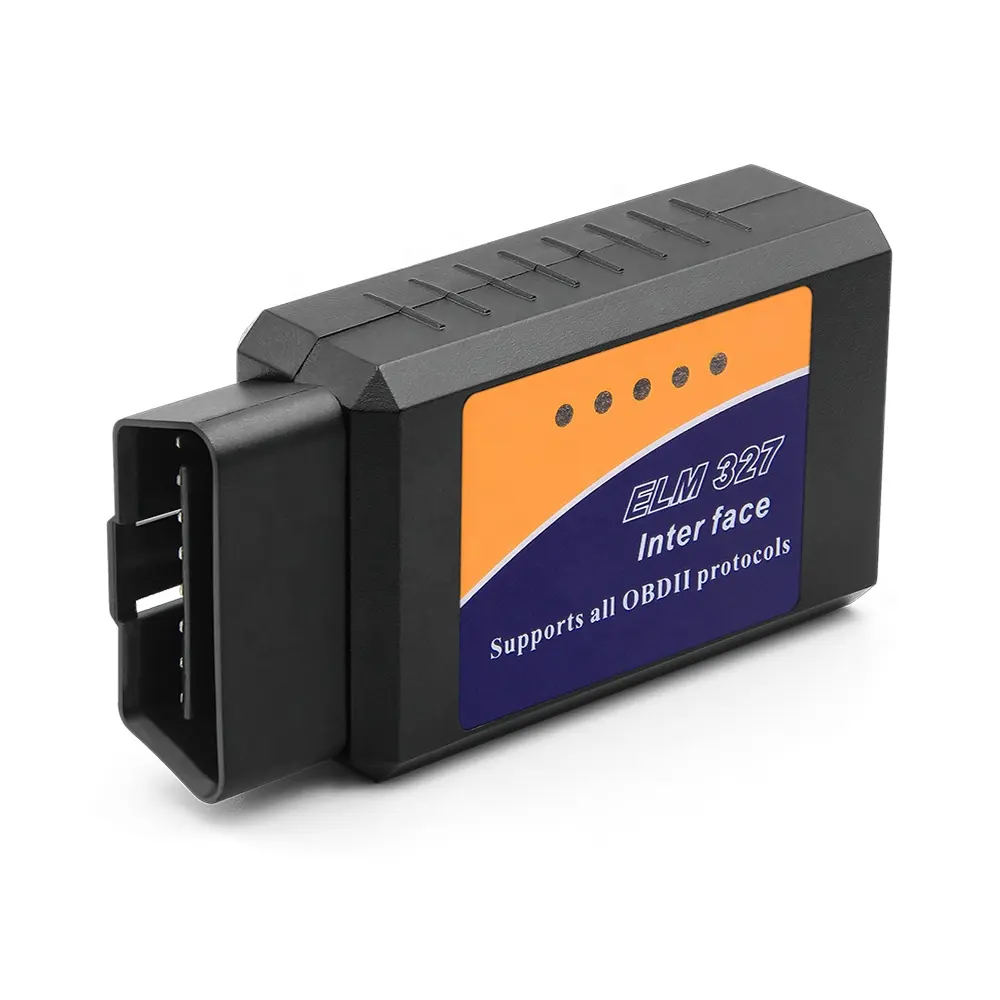 Оригинальный адаптер сканера ELM327 для проверки двигателя Obd2 для считывания кода автомобиля
