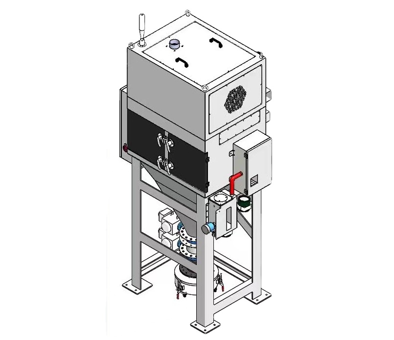 Wood Working Lithium Battery Industry Metal Processing Grinding Polishing Laser Equipment Explosion Proof Cyclone Dust Collector