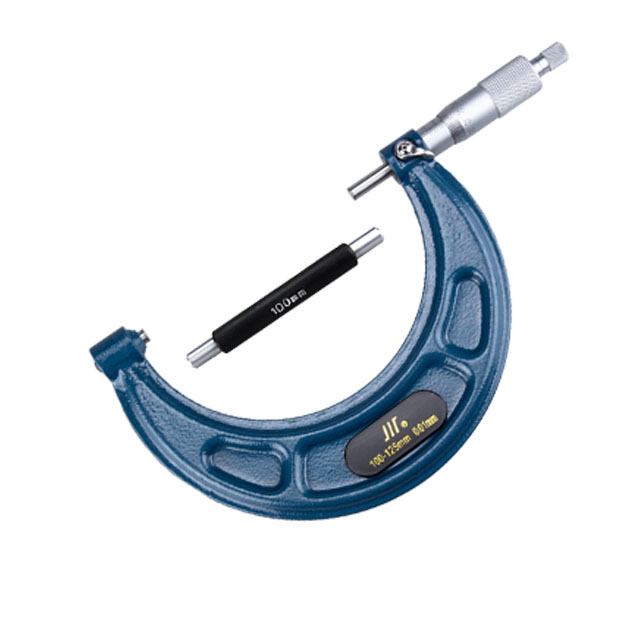 Easy To Read 100-125mm Outside Micrometer Manual Outside Screw Gauge Micrometer Sale